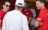 Fisichella-Barrichello spettacolari a Vallelunga guidano la Ferrari 488GT della Scuderia Baldini